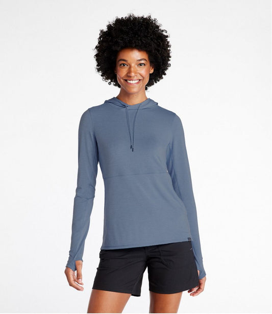 Women's Everyday SunSmart® Hooded Pullover, Long-Sleeve | L.L.Bean for sale