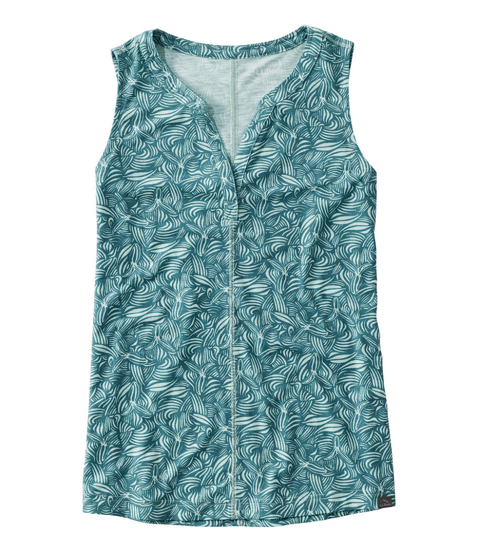 Women's Streamside Tank, Splitneck Print | L.L.Bean sale - US 9310