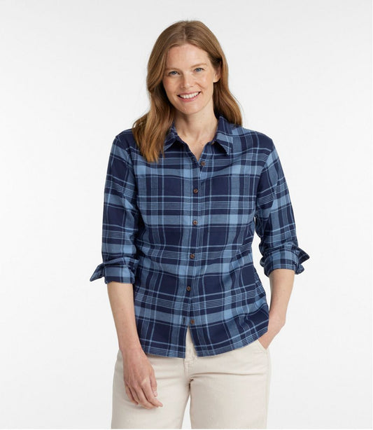 Women's Whisperweight Flannel Shirt, Button-Down | L.L.Bean for sale