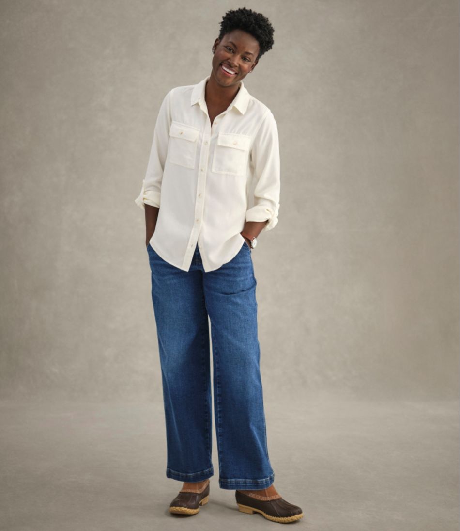 Women's Soft-Washed Utility Shirt | L.L.Bean near me