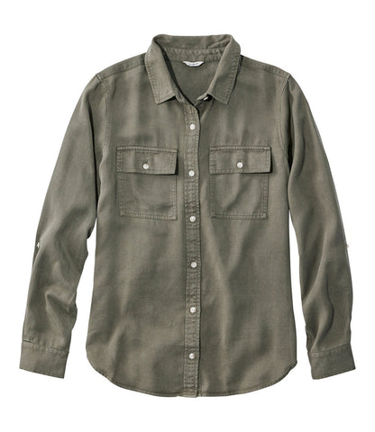 Women's Soft-Washed Utility Shirt | L.L.Bean near me - US 8239