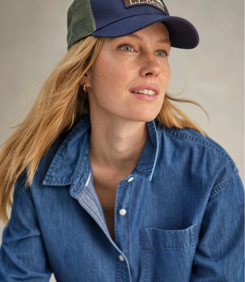 Women's L.L.Bean Denim Boyfriend Shirt | L.L.Bean on sale