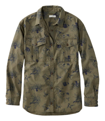 Women's Signature Soft Poplin Shirt, Novelty | L.L.Bean for sale