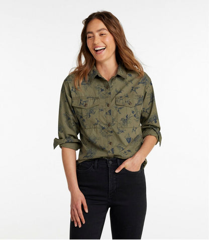 Women's Signature Soft Poplin Shirt, Novelty | L.L.Bean for sale