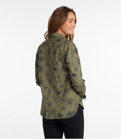 Women's Signature Soft Poplin Shirt, Novelty | L.L.Bean for sale