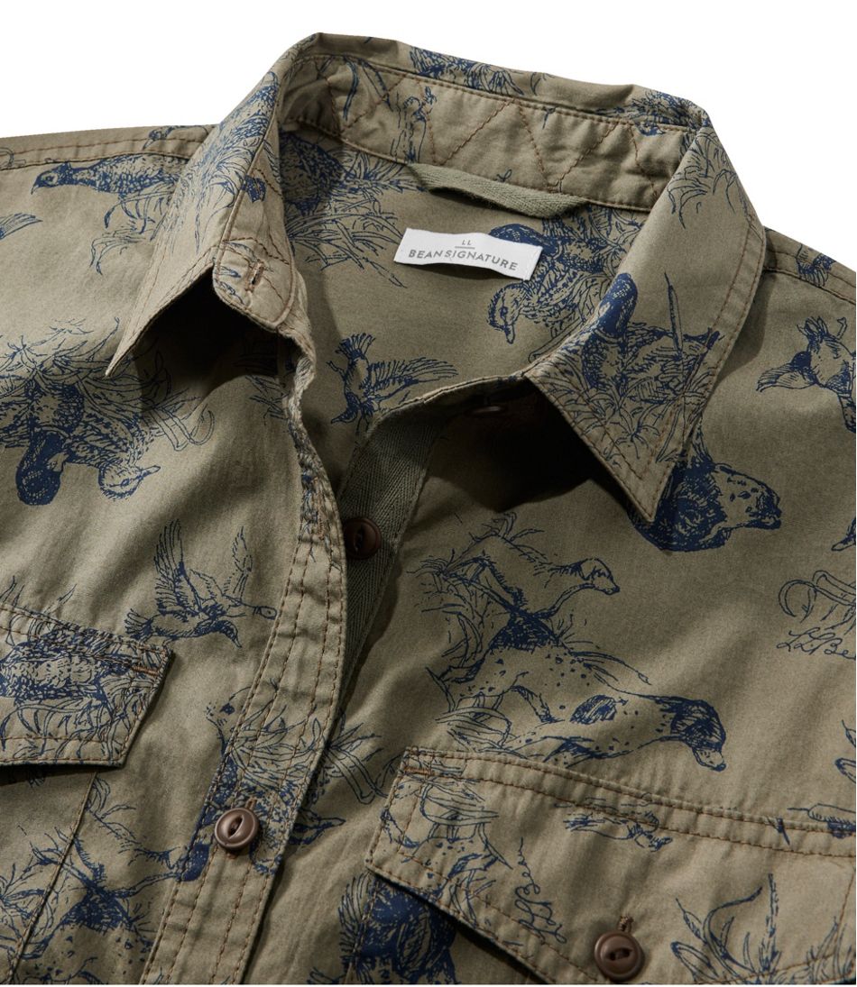 Women's Signature Soft Poplin Shirt, Novelty | L.L.Bean for sale