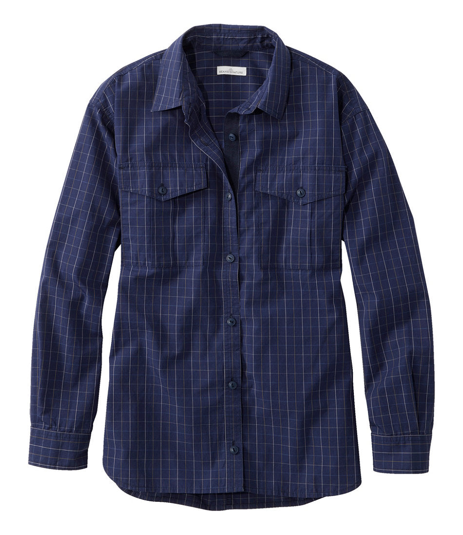 Women's Signature Soft Poplin Shirt, Novelty | L.L.Bean for sale - US 4675