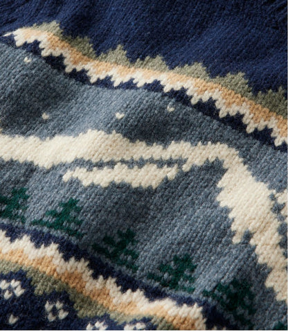 Women's Bean's Classic Ragg Wool Crewneck Intarsia Sweater | L.L.Bean for sale