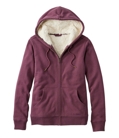 Women's L.L.Bean 1912 Sweatshirt, Sherpa-Lined Hoodie | L.L.Bean outlet - US 9008