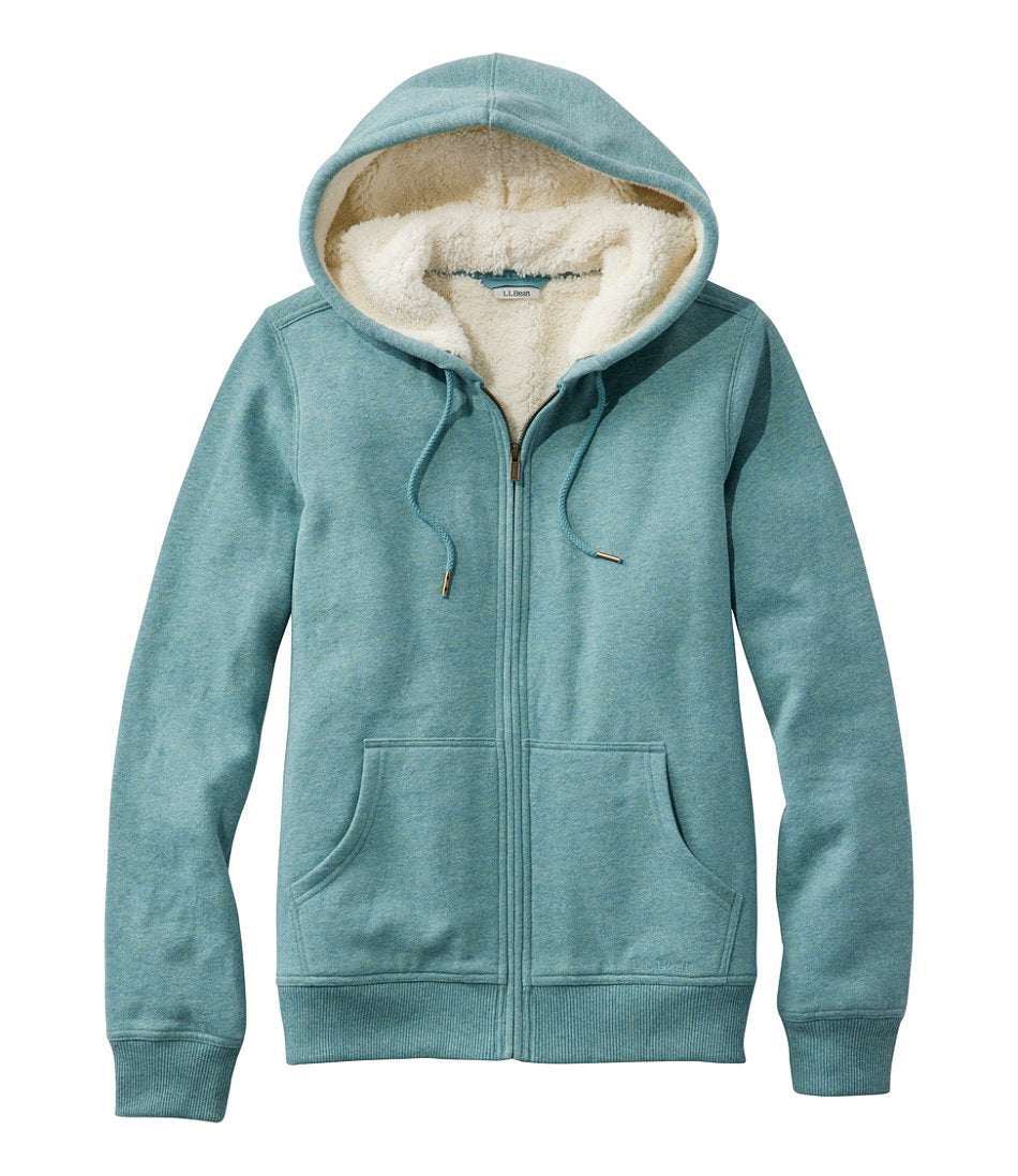 Women's L.L.Bean 1912 Sweatshirt, Sherpa-Lined Hoodie | L.L.Bean outlet - US 9008