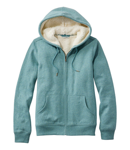 Women's L.L.Bean 1912 Sweatshirt, Sherpa-Lined Hoodie | L.L.Bean outlet - US 9008