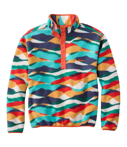 Adults' Bean's Classic Fleece Pullover, Print | L.L.Bean on sale
