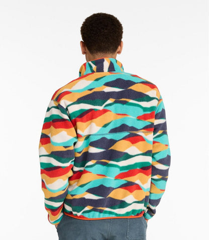 Adults' Bean's Classic Fleece Pullover, Print | L.L.Bean on sale