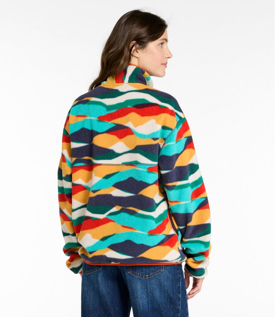 Adults' Bean's Classic Fleece Pullover, Print | L.L.Bean on sale