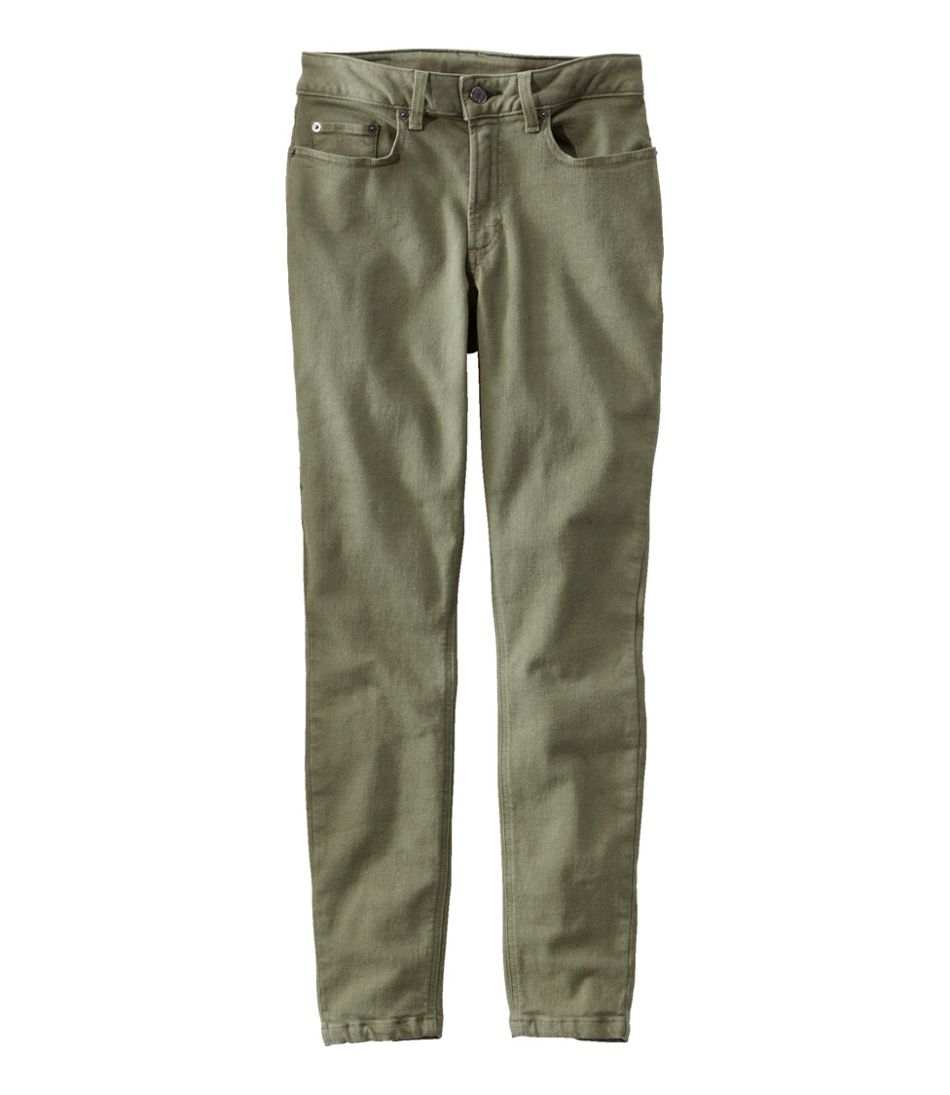 Women's BeanFlex®Jeans, High-Rise Slim-Leg Ankle Color | L.L.Bean for sale