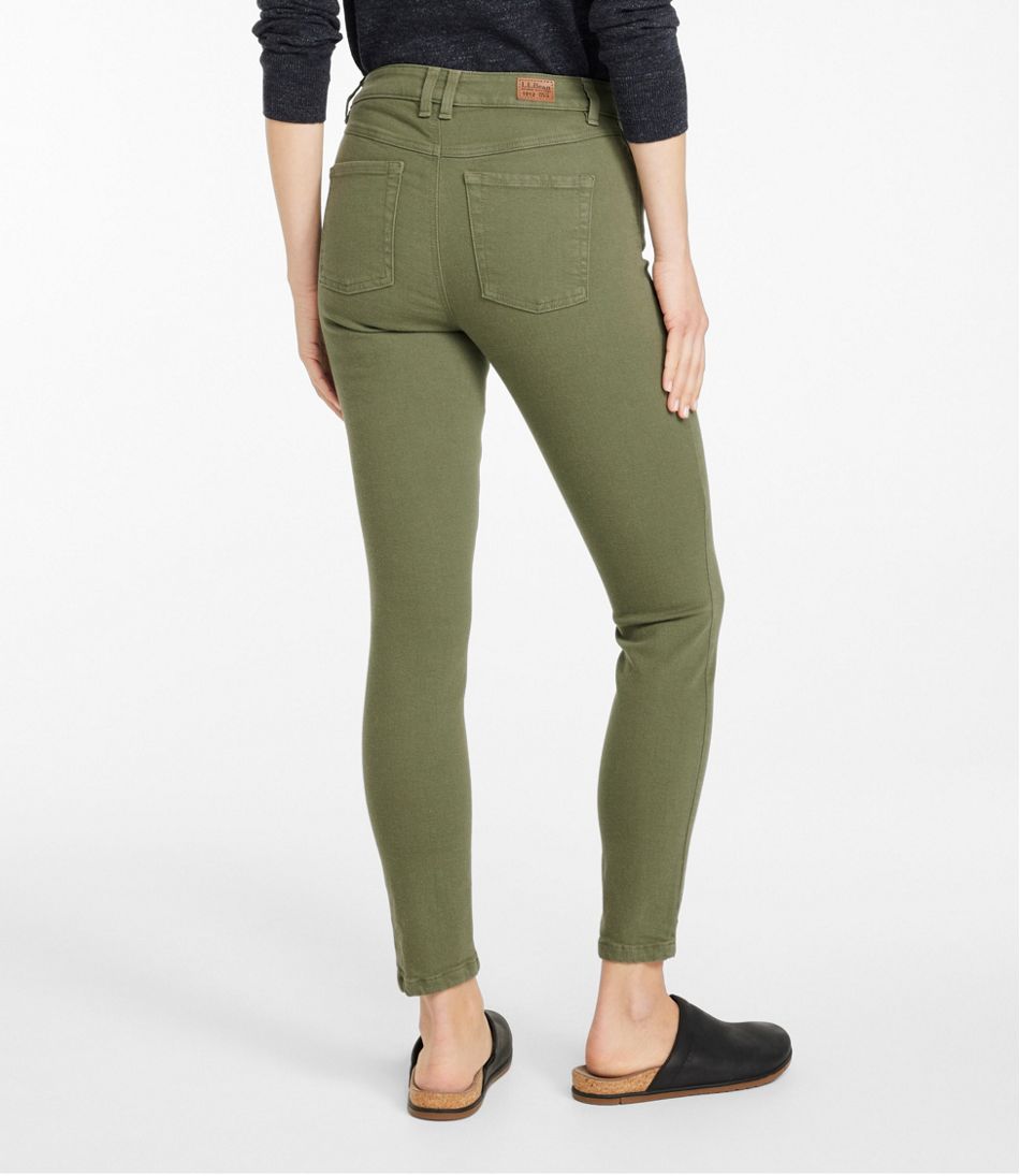Women's BeanFlex®Jeans, High-Rise Slim-Leg Ankle Color | L.L.Bean for sale
