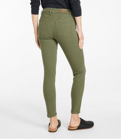 Women's BeanFlex®Jeans, High-Rise Slim-Leg Ankle Color | L.L.Bean for sale