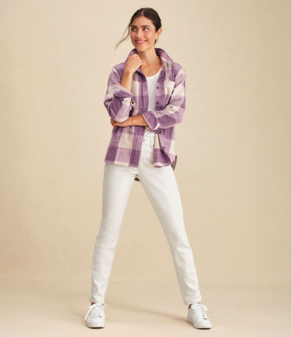 Women's BeanFlex®Jeans, High-Rise Slim-Leg Ankle Color | L.L.Bean for sale