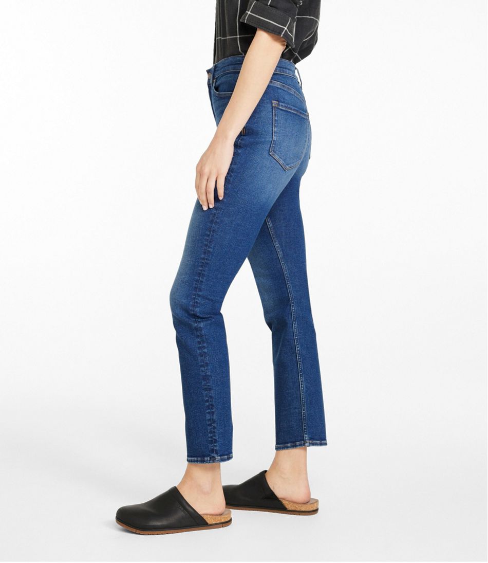Women's Signature Super Stretch Jeans, High-Rise Skinny-Leg Ankle | L.L.Bean near me
