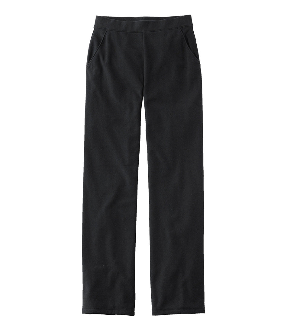 Women's Perfect Fit Pants, Fleece-Backed Straight-Leg | L.L.Bean outlet - US 2672