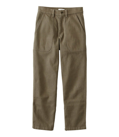Women's Signature Washed Cotton Barrel Pants, High-Rise Tapered Leg | L.L.Bean near me - US 1446