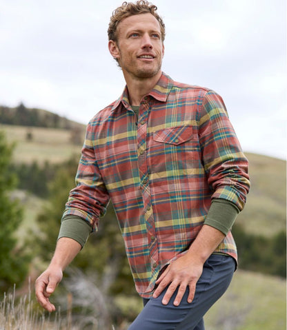 Men's Mountainside Brushed Performance Shirt | L.L.Bean sale