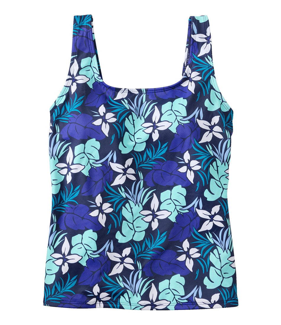 Women's BeanSport Swimwear, Scoopneck Tankini Top, Print | L.L.Bean on sale - US 8309