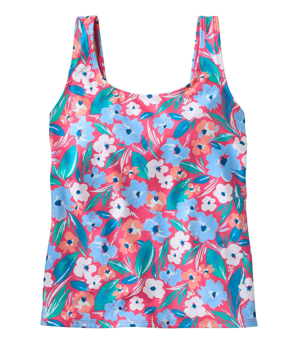 Women's BeanSport Swimwear, Scoopneck Tankini Top, Print | L.L.Bean on sale - US 8309