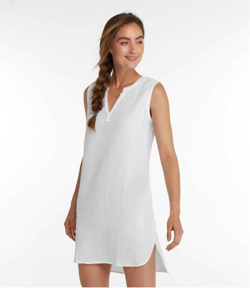 Women's Cloud Gauze Cover-Up Dress | L.L.Bean for sale
