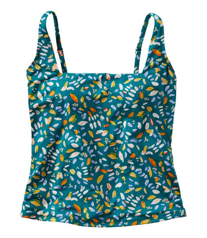 Women's New Currents Swimwear, Squareneck Tankini Top Print | L.L.Bean discount