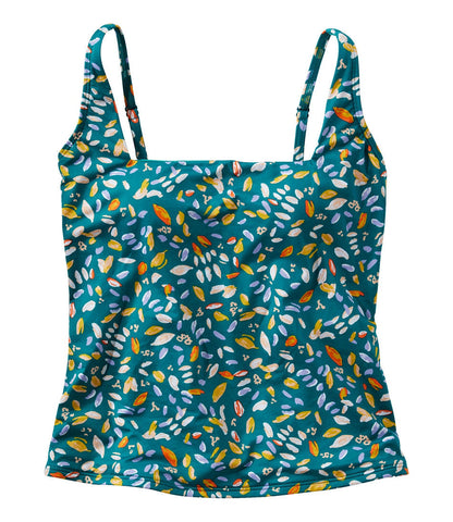 Women's New Currents Swimwear, Squareneck Tankini Top Print | L.L.Bean discount - US 1007