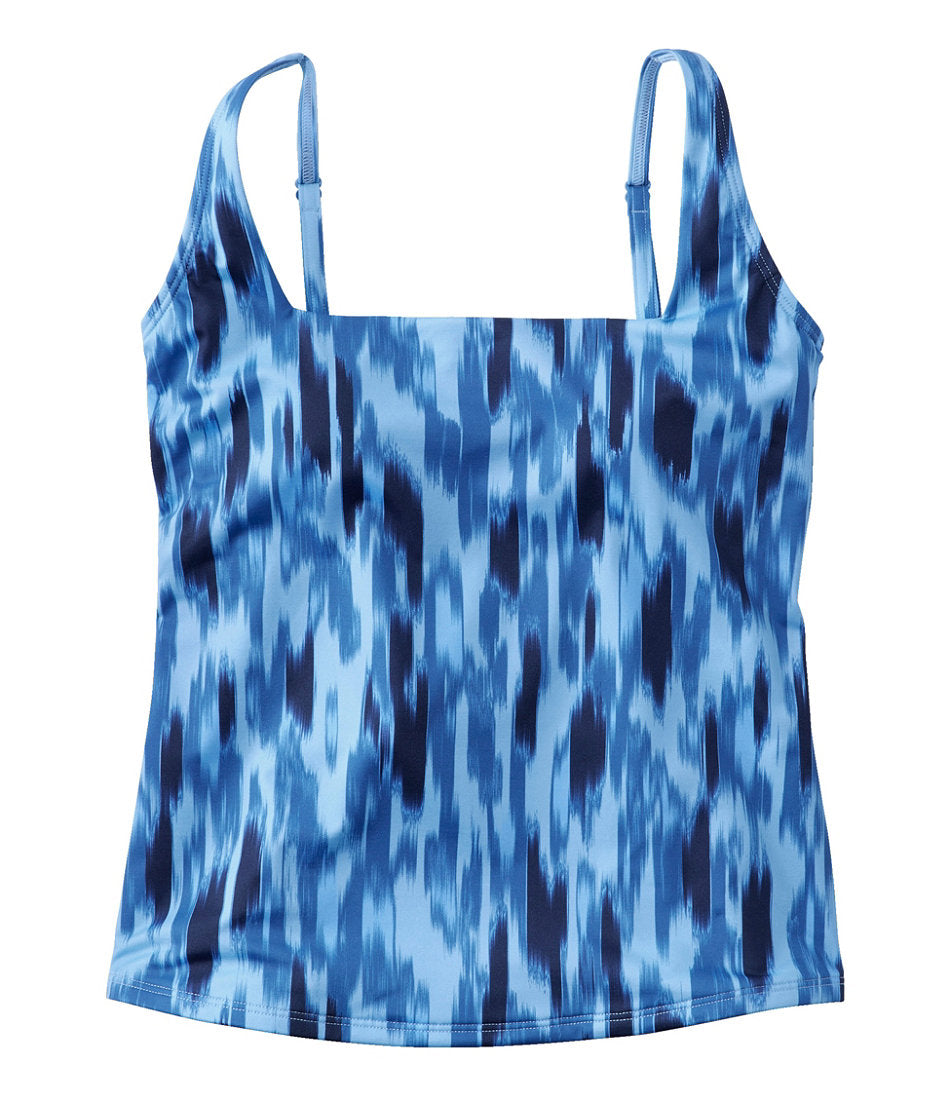 Women's New Currents Swimwear, Squareneck Tankini Top Print | L.L.Bean discount - US 1007