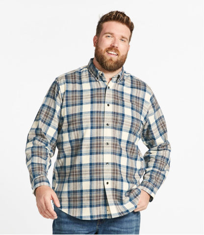 Men's Scotch Plaid Flannel Shirt, Traditional Fit | L.L.Bean for sale