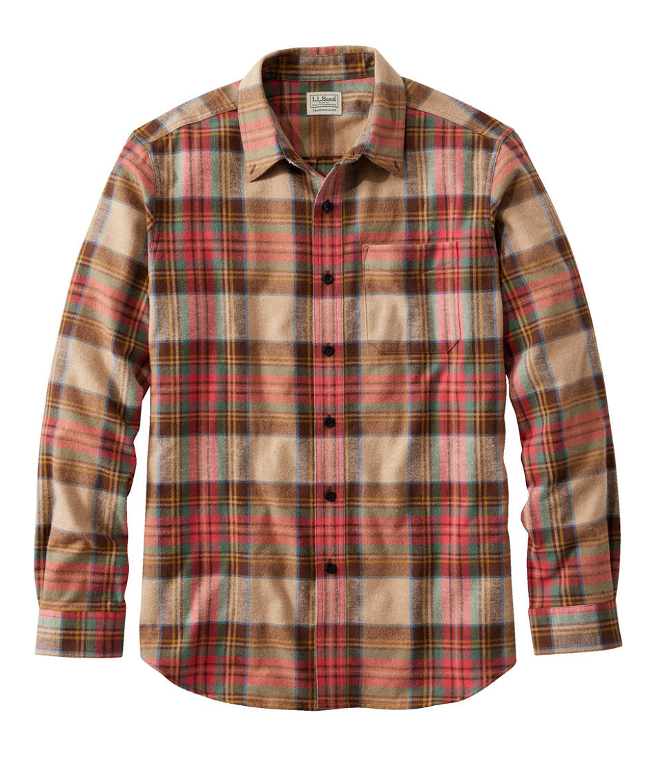 Men's Scotch Plaid Flannel Shirt, Traditional Fit | L.L.Bean for sale - US 8763
