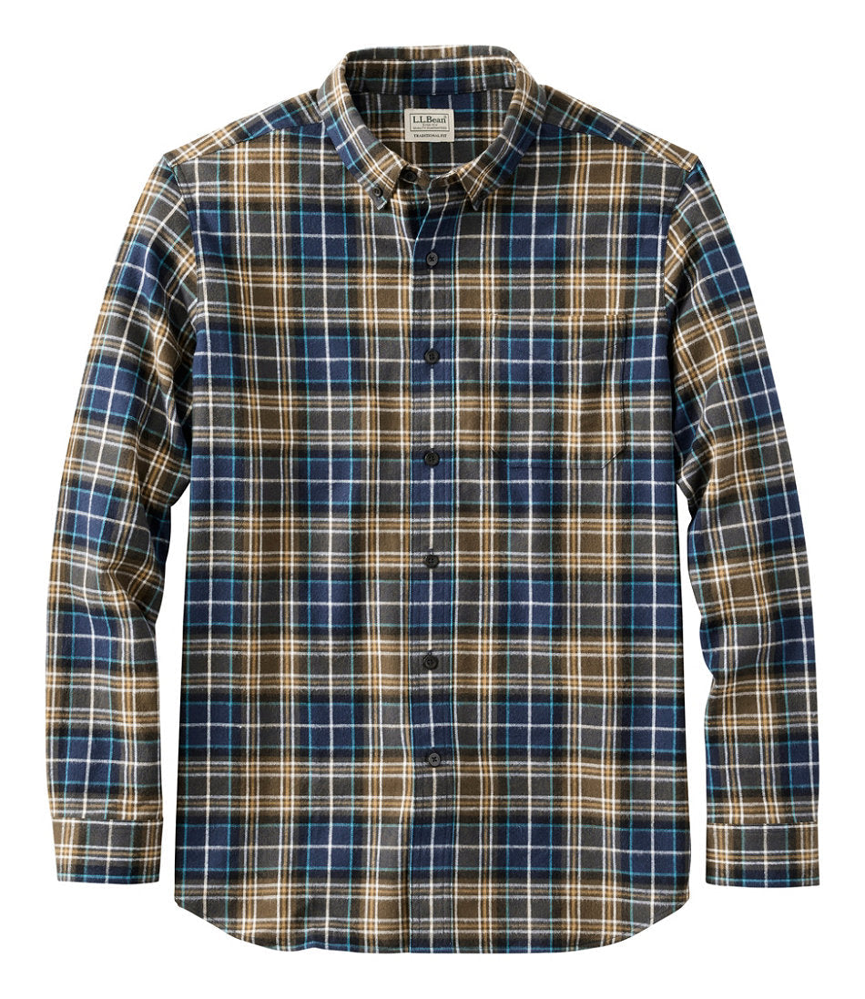 Men's Scotch Plaid Flannel Shirt, Traditional Fit | L.L.Bean for sale - US 8763