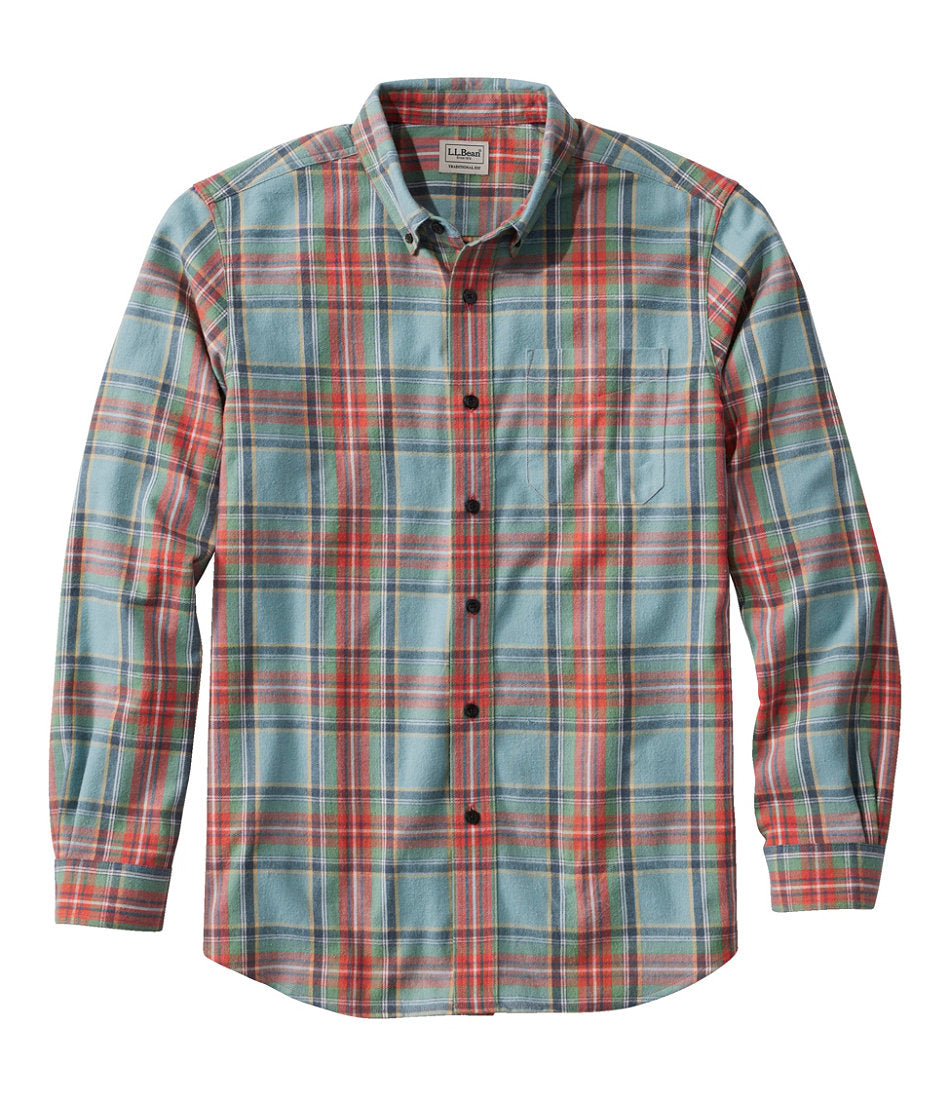 Men's Scotch Plaid Flannel Shirt, Traditional Fit | L.L.Bean for sale - US 8763