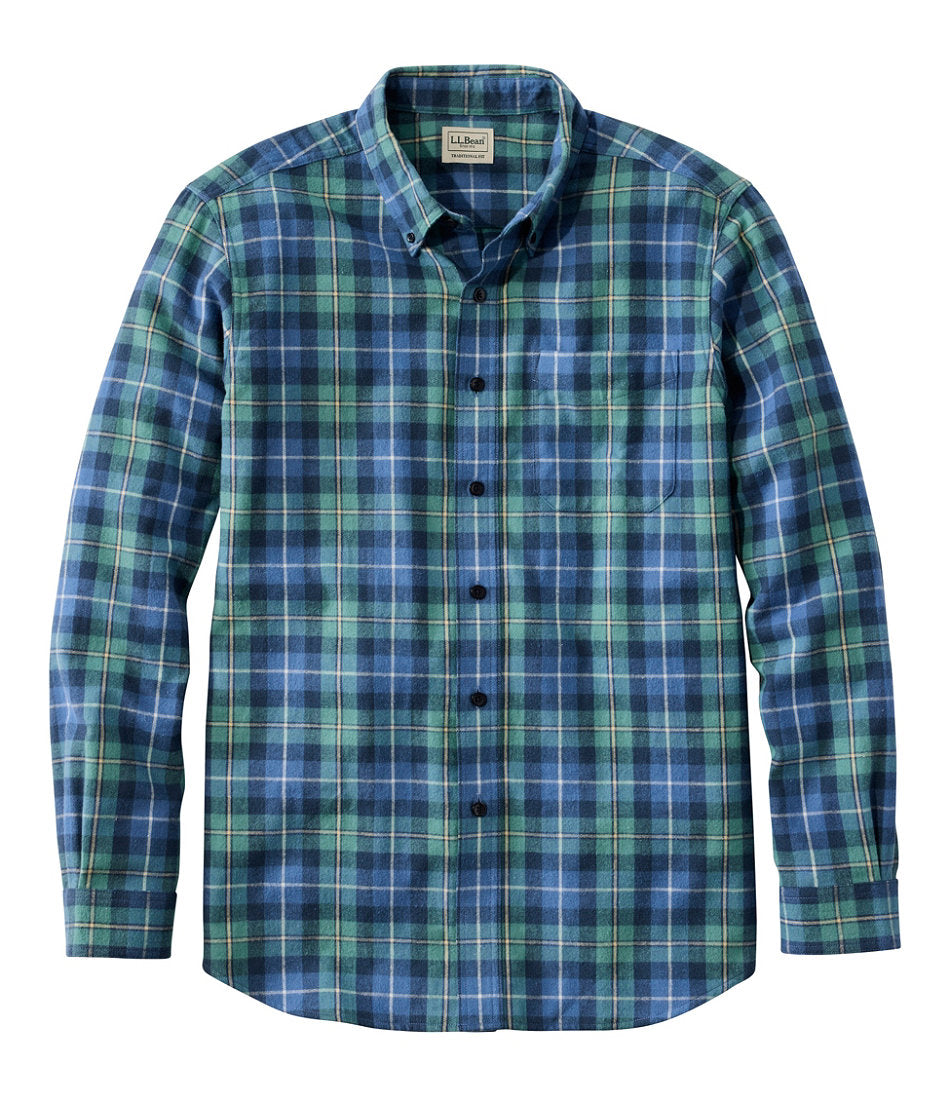 Men's Scotch Plaid Flannel Shirt, Traditional Fit | L.L.Bean for sale - US 8763