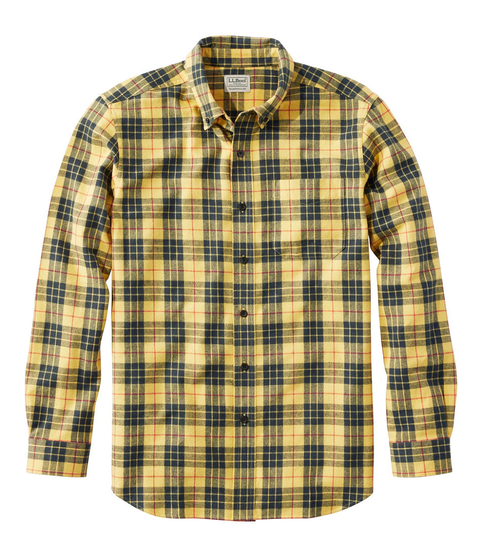 Men's Scotch Plaid Flannel Shirt, Traditional Fit | L.L.Bean for sale - US 8763