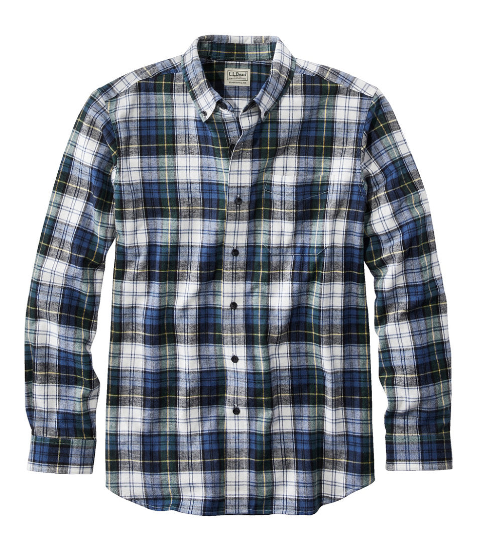 Men's Scotch Plaid Flannel Shirt, Traditional Fit | L.L.Bean for sale - US 8763