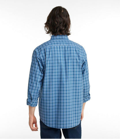 Men's Wrinkle-Free Kennebunk Sport Shirt, Traditional Fit Check | L.L.Bean on sale