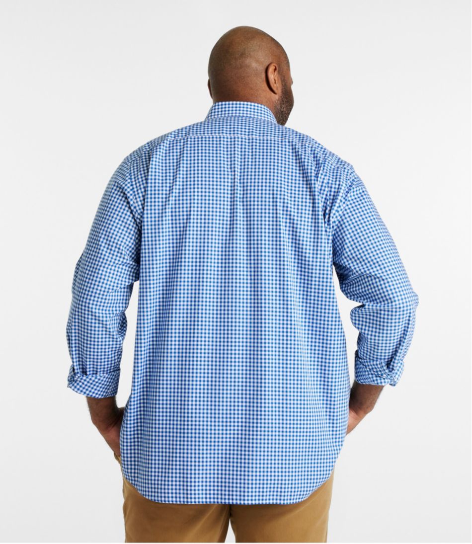 Men's Wrinkle-Free Kennebunk Sport Shirt, Traditional Fit Check | L.L.Bean on sale