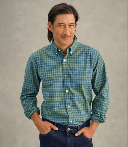 Men's Wrinkle-Free Kennebunk Sport Shirt, Traditional Fit Check | L.L.Bean on sale