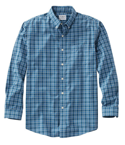 Men's Wrinkle-Free Kennebunk Sport Shirt, Traditional Fit Check | L.L.Bean on sale - US 5838