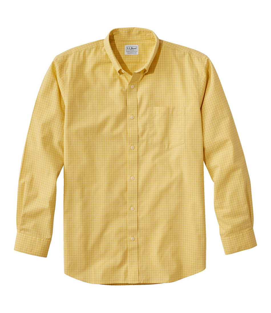 Men's Wrinkle-Free Kennebunk Sport Shirt, Traditional Fit Check | L.L.Bean on sale - US 5838