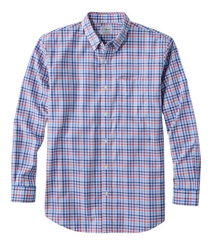 Men's Wrinkle-Free Kennebunk Sport Shirt, Traditional Fit Check | L.L.Bean on sale - US 5838