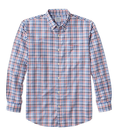 Men's Wrinkle-Free Kennebunk Sport Shirt, Traditional Fit Check | L.L.Bean on sale - US 5838