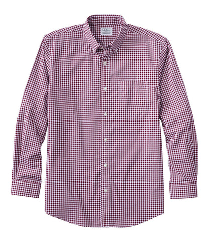 Men's Wrinkle-Free Kennebunk Sport Shirt, Traditional Fit Check | L.L.Bean on sale - US 5838