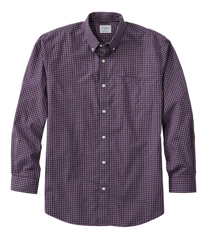 Men's Wrinkle-Free Kennebunk Sport Shirt, Traditional Fit Check | L.L.Bean on sale - US 5838