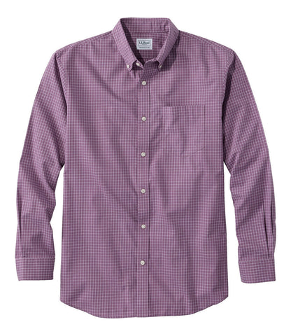 Men's Wrinkle-Free Kennebunk Sport Shirt, Traditional Fit Check | L.L.Bean on sale - US 5838