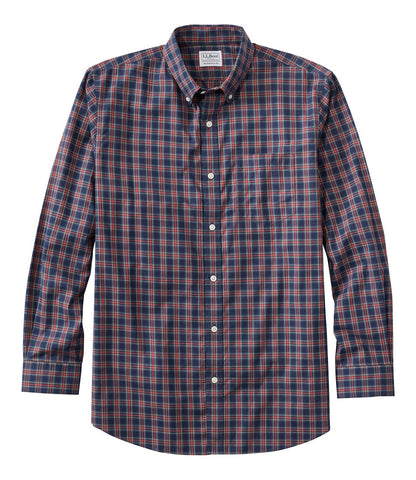Men's Wrinkle-Free Kennebunk Sport Shirt, Traditional Fit Check | L.L.Bean on sale - US 5838